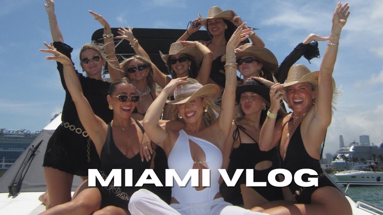 MIAMI FOR DELANEYS BACHELORETTE !!!!