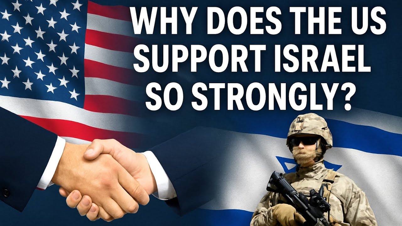 Why Does the US Support Israel? Real Reasons Explained in Hindi | US-Israel Relations