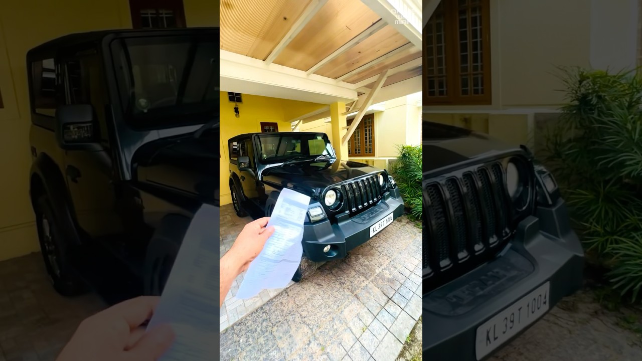 Thar Service Cost 🤯😳.                   #thar #service #maintanence #trending #cartips #malayalam