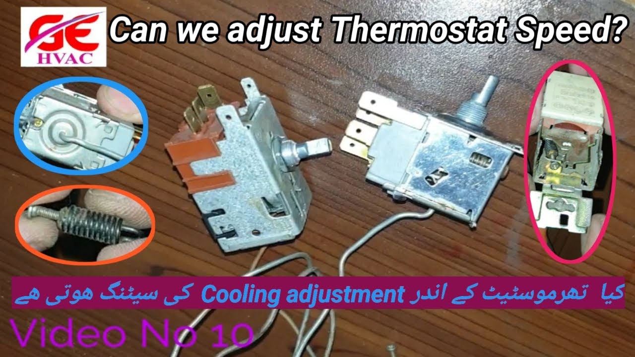 Can we Adjust Refrigerator Thermostat Speed? All Thermostat Cooling Adjustment Low & High In Hindi