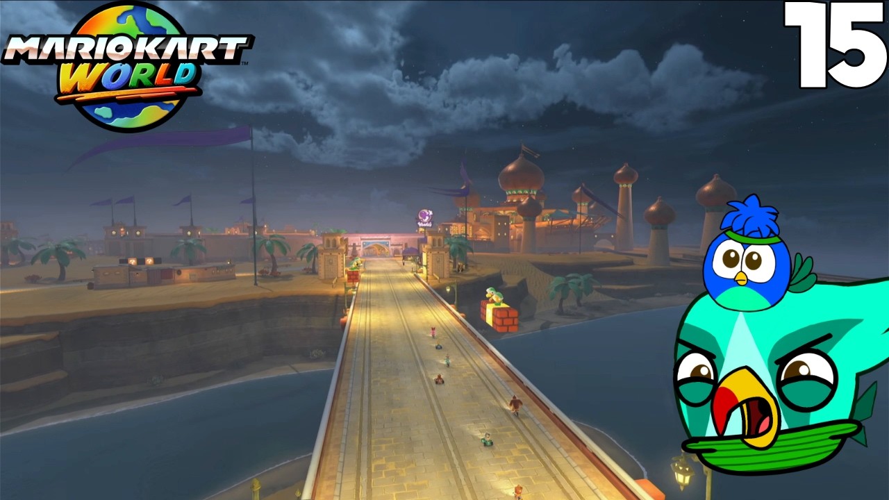 Let's Play Mario Kart World - Part 15 - 50cc Cloud Rally