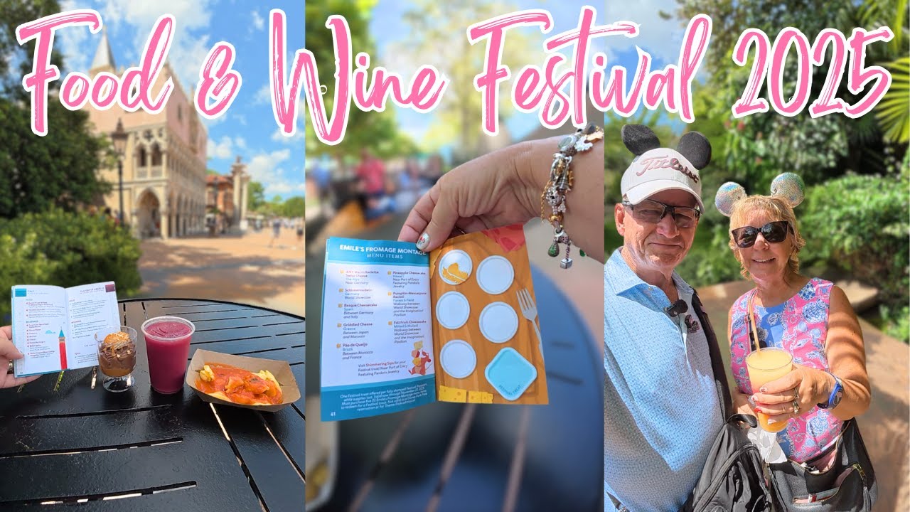 Food & Wine Festival Fun 2025 |  Remy Milkshake & Emile’s Fromage Montage  #disney #foodandwine