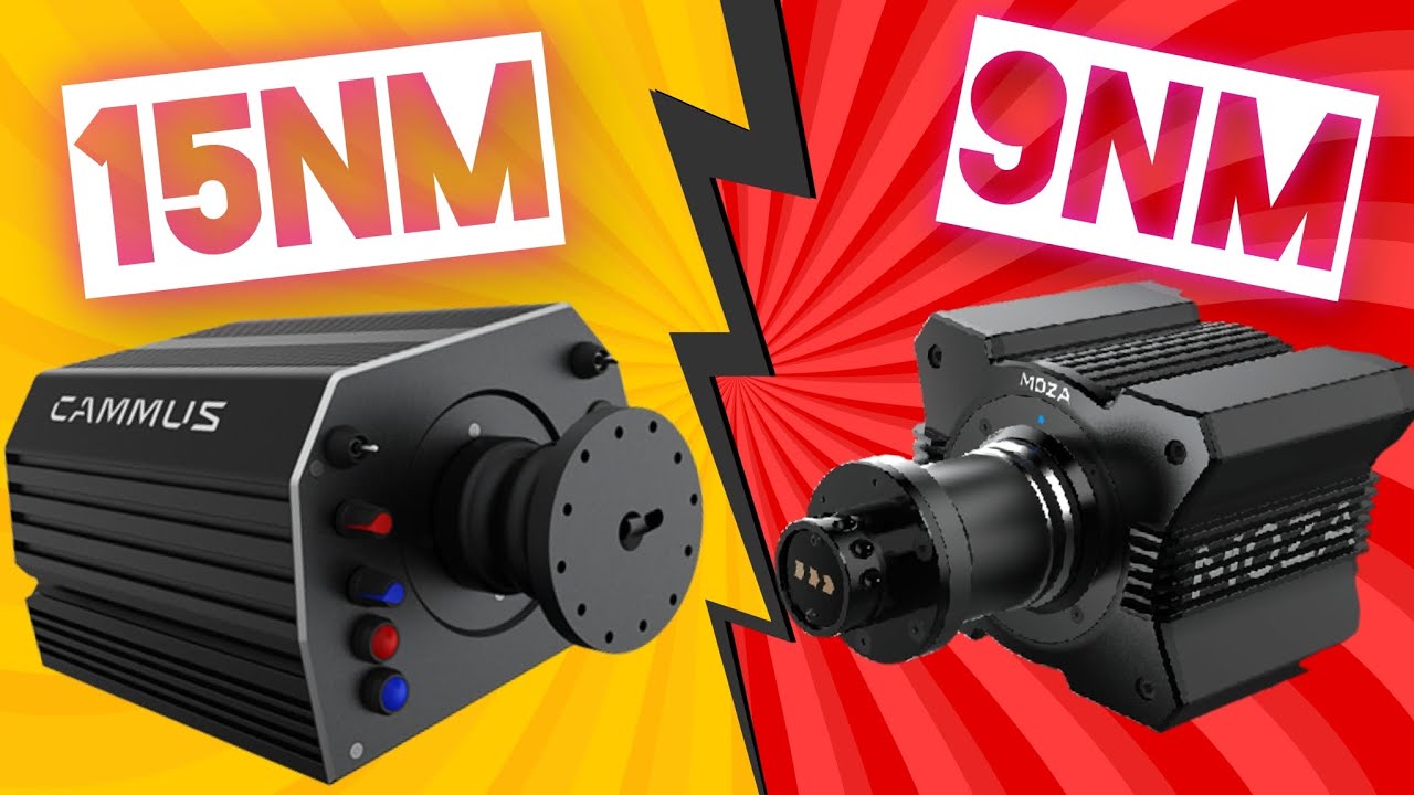 Cammus direct drive : unboxing, test versus Moza R9