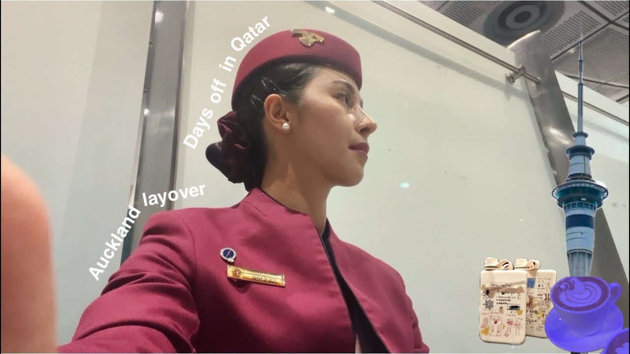 A week in my life as a Qatar Airways cabin crew | Silent Vlog | Ep. 1
