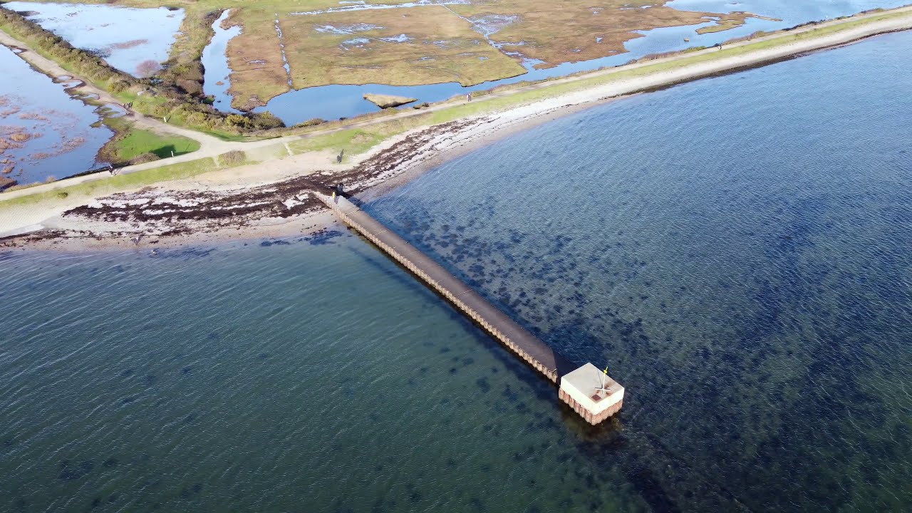 Lymington-Keyhaven Marshes (New Forest) from the Air (4K Drone)