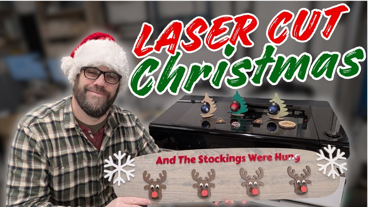 Christmas Laser Projects with the xTool P3