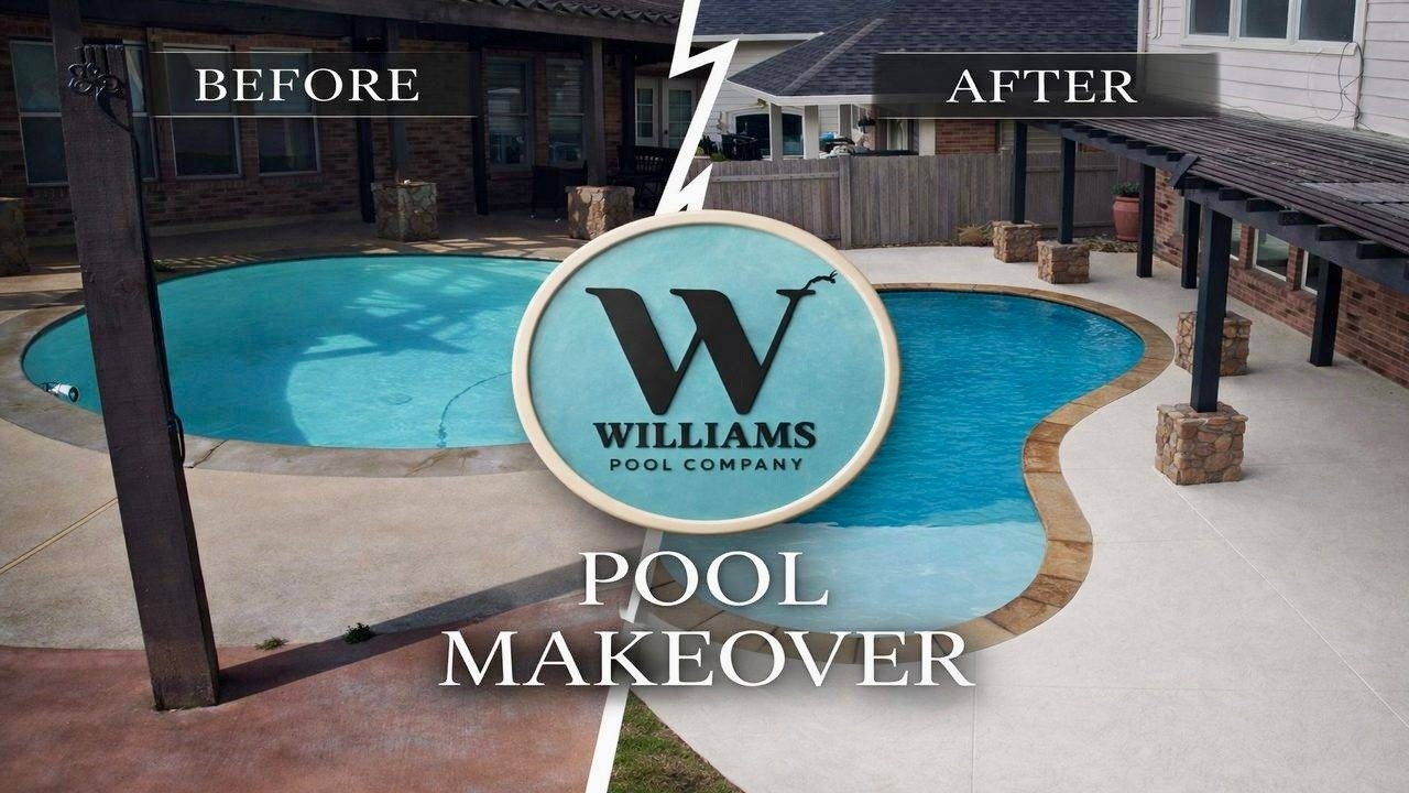 League City, TX Complete POOL MAKEOVER By Williams Pool Co
