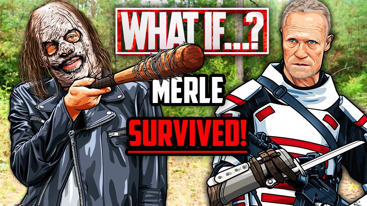 What If Merle Dixon SURVIVED! If Merle Lived in The Walking Dead Season 11 & Daryl Dixon Season 2!