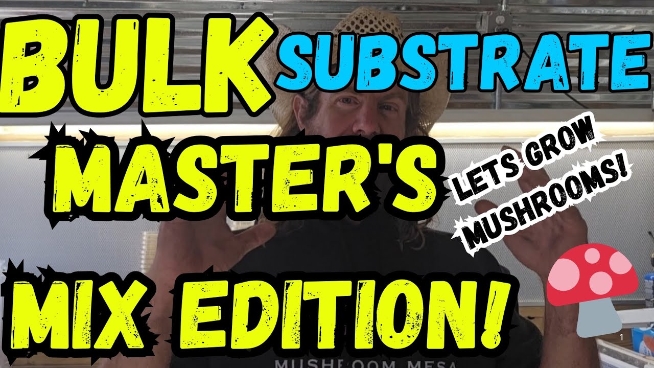 🍄BULK Substrate MASTER'S MIX Edition💥Let's Grow Mushrooms!🚨#MushroomFarmer 