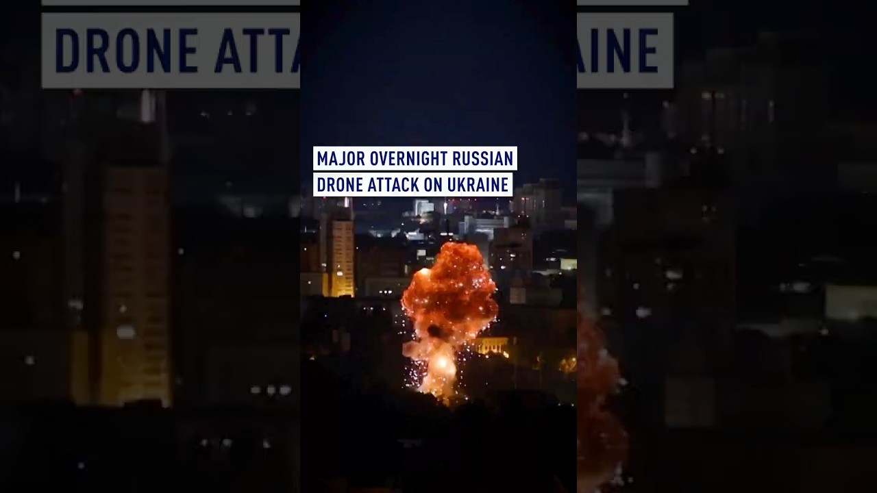 Russia launches major overnight attack on Ukraine