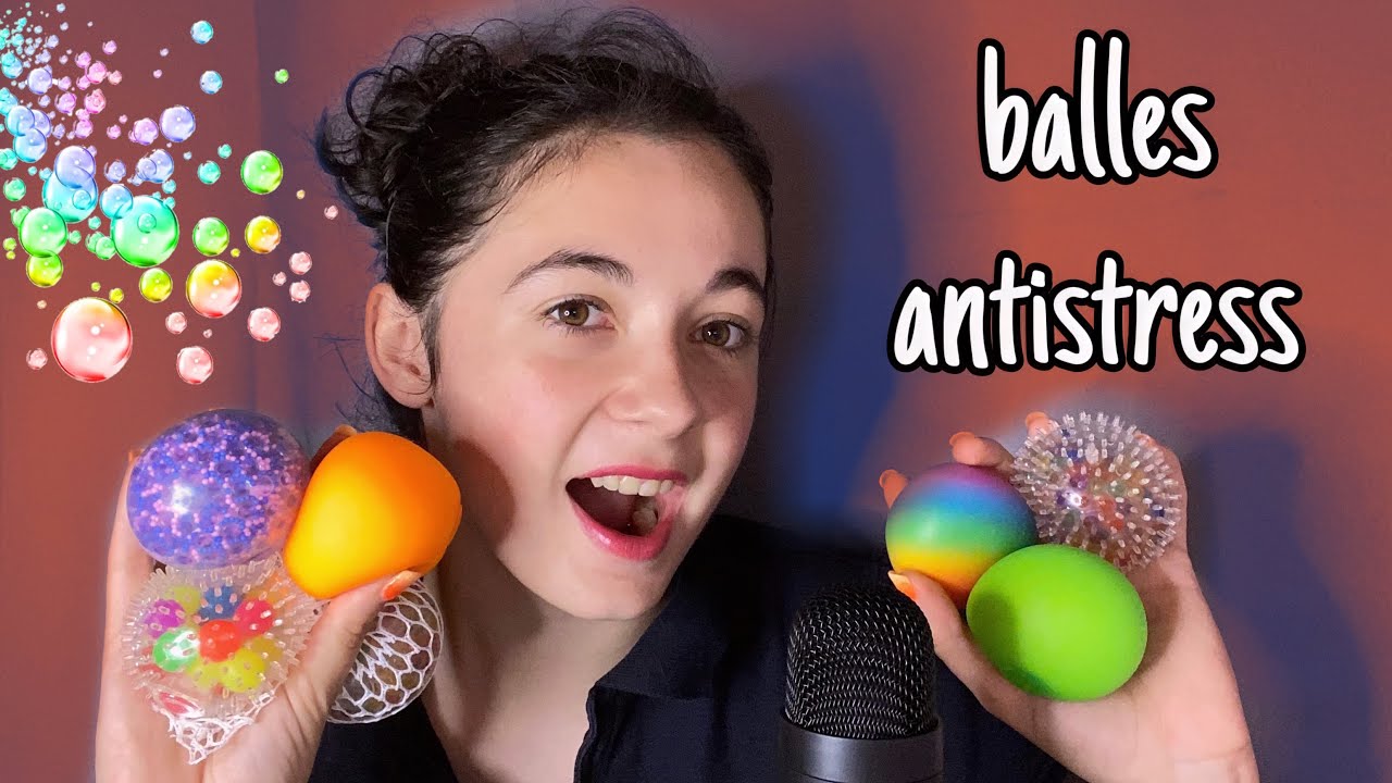 •ASMR • UNBOXING BALLES ANTISTRESS • 😍⭐️