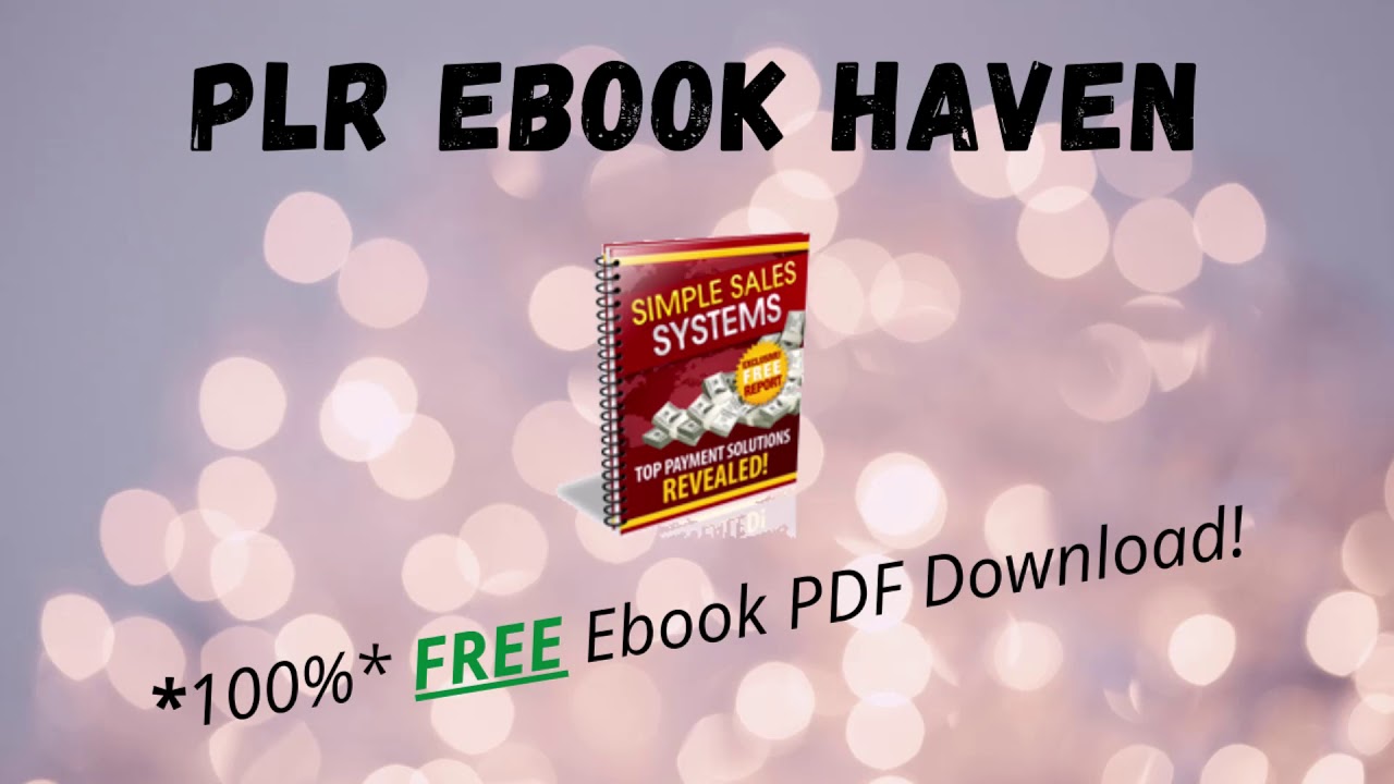 FREE PLR Ebook PDF - YouTube Saturation | FREE PLR Ebook PDF - YouTube Saturation