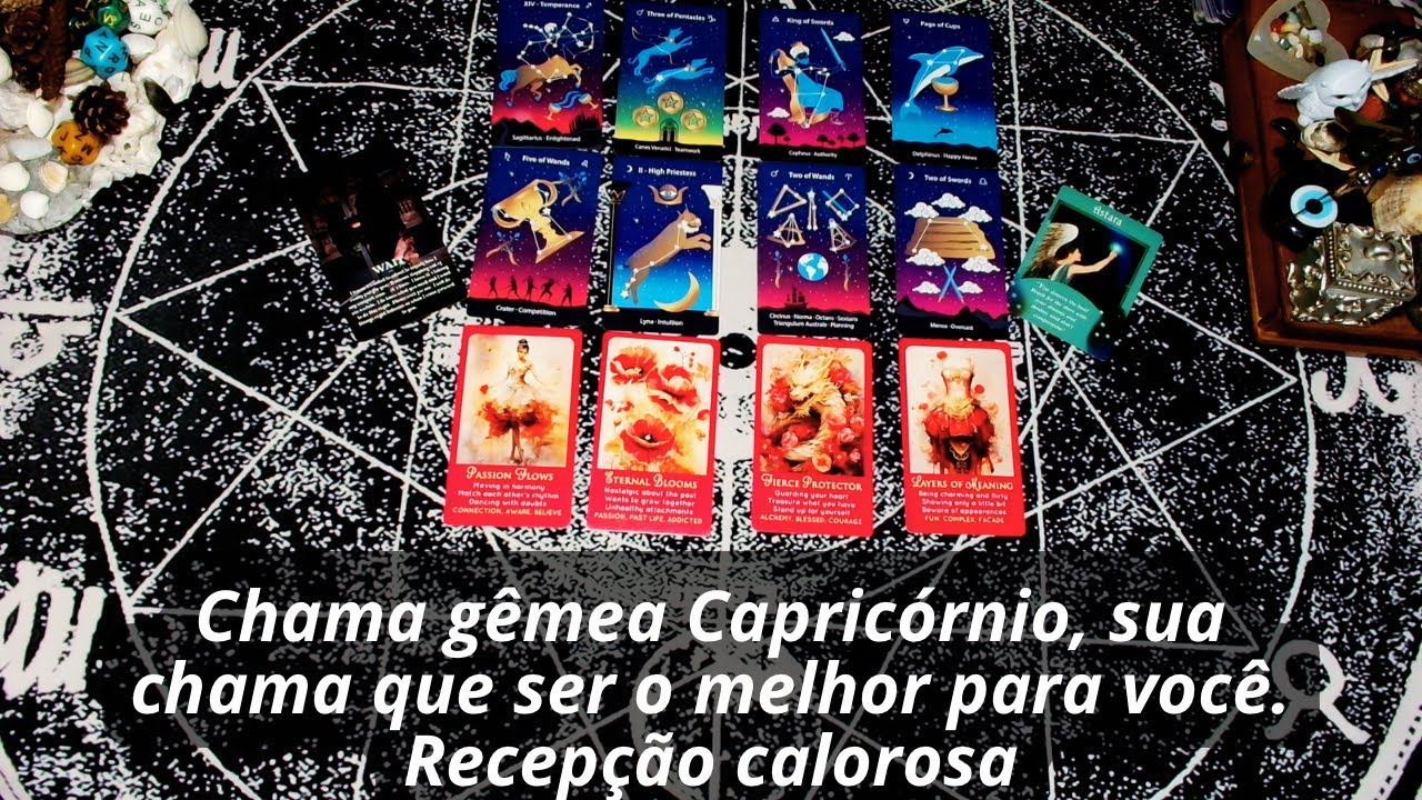 Chama gêmea Capricórnio, sua chama que ser o melhor para você. Recepção calorosa