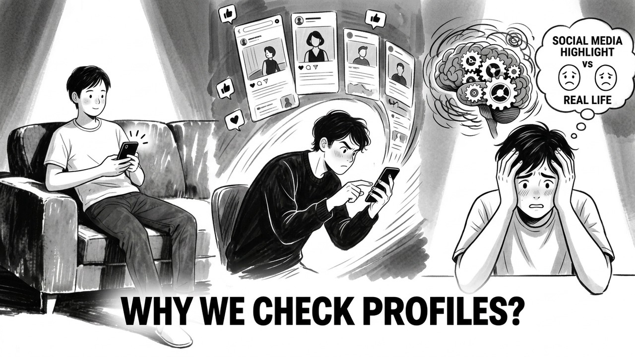 The Psychology of Stalking Someone&rsquo;s Profile: Curiosity, Attachment & Digital Obsession | Psychtrum