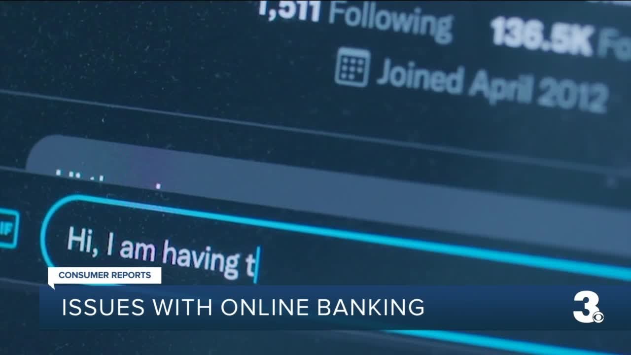 Issues with online banking
