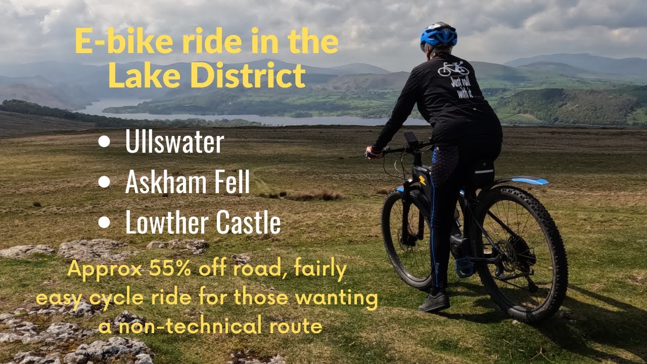 Scenic, non-technical, e-bike ride through the Lowther Valley and up onto the Helton/Askham Fells