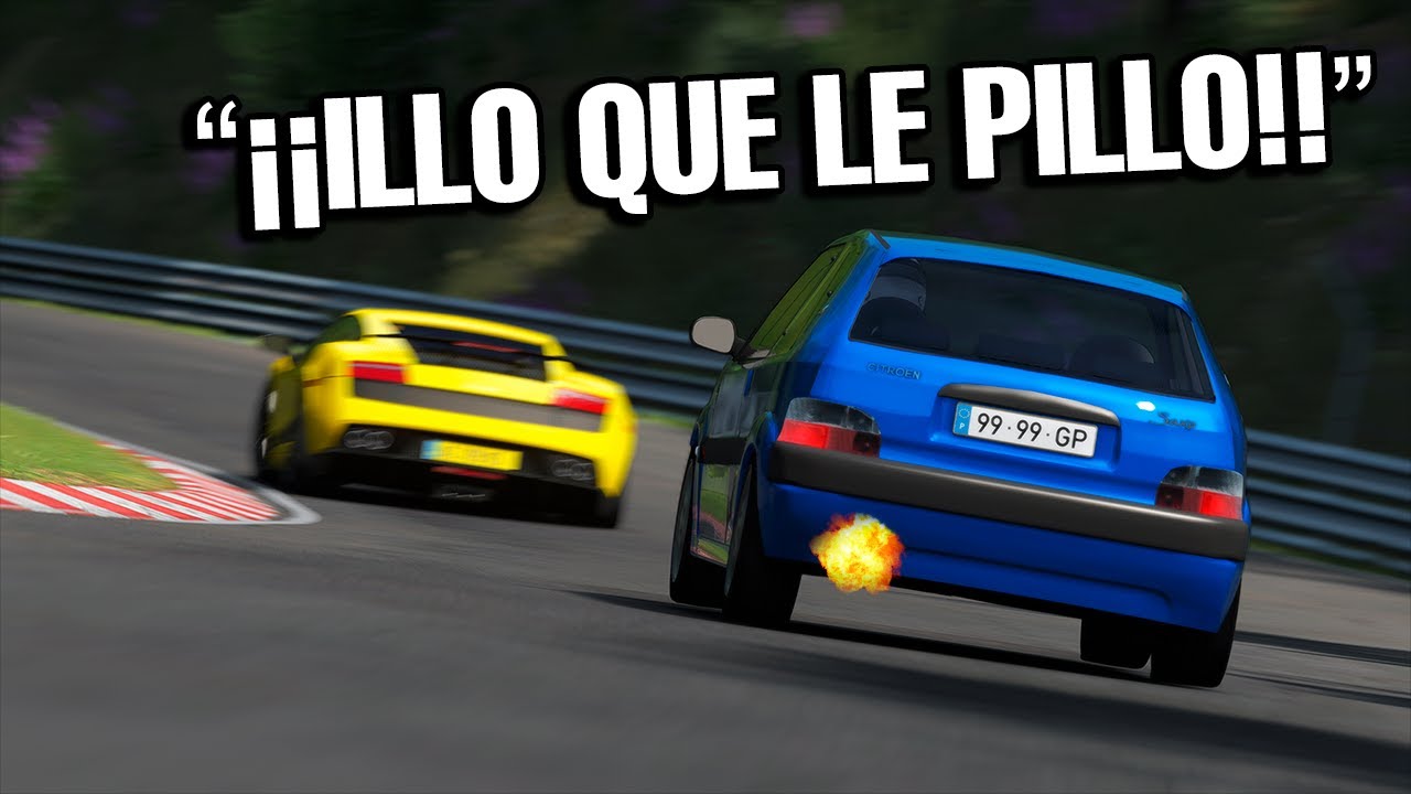 NÜRBURGRING NO ESTÁ LISTO para un CITROËN SAXO VTS...