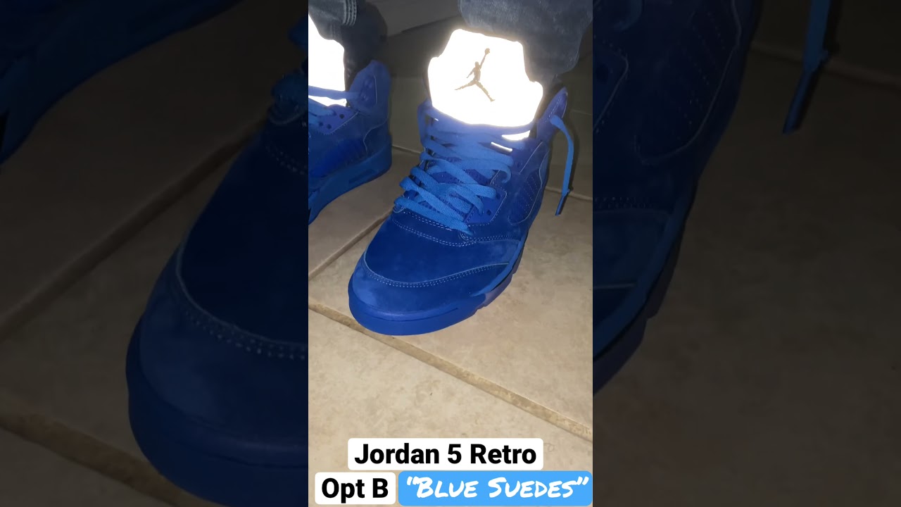 Jordan 5 &ldquo;Blue Suede&rdquo; from Yeezy2020