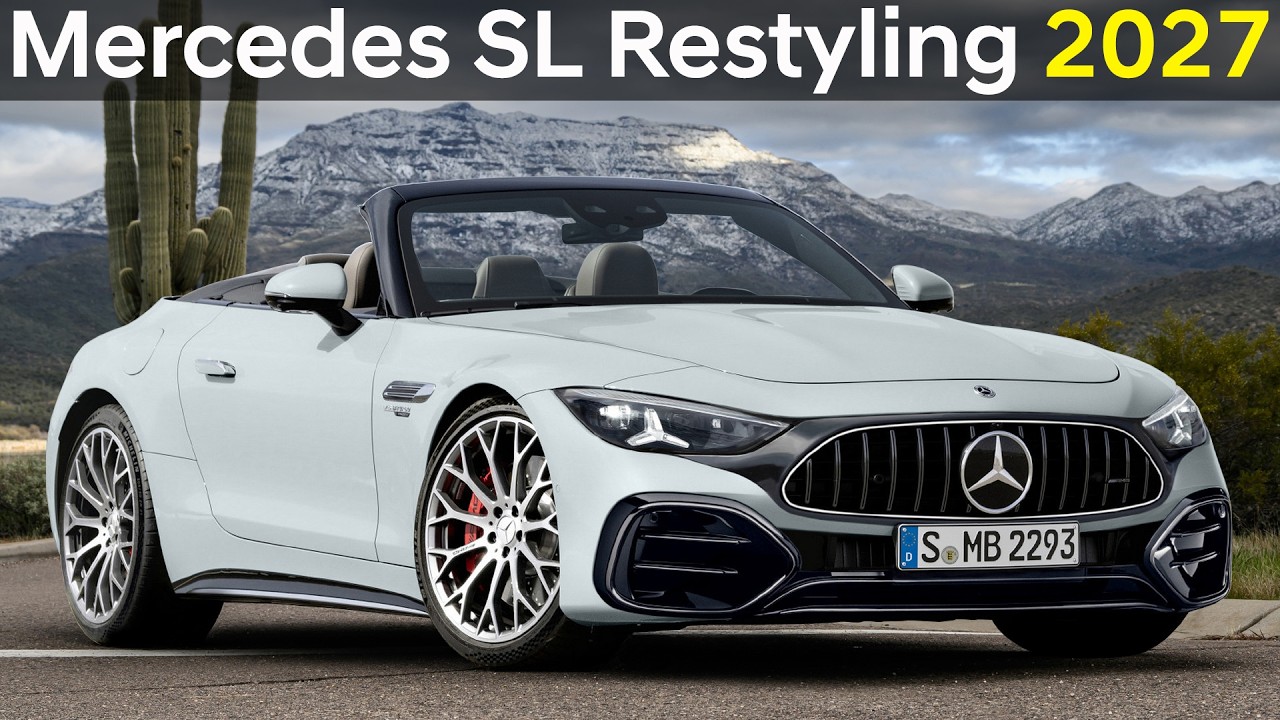 2027-2028 New Mercedes-Benz SL-Class Restyling - First Look!