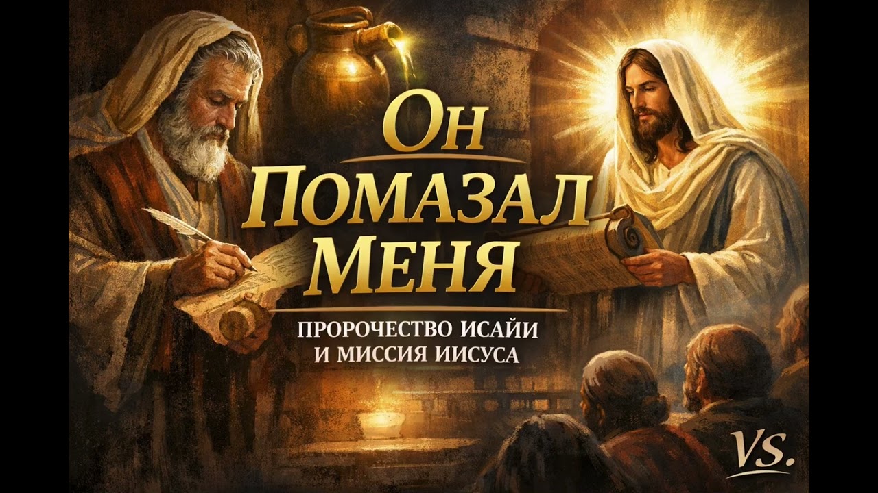 Он помазал меня