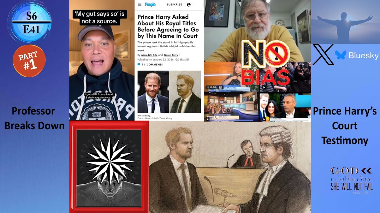 S6E41 APTS |A Professor Breaks Down Prince Harry’s Court Testimony — No Bias Pt1