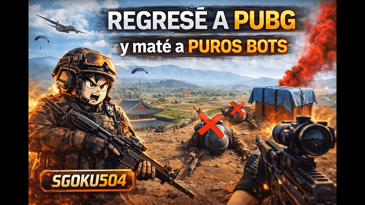 Regresé a PUBG después de mucho tiempo… ¿eran bots? 😂 | Taego