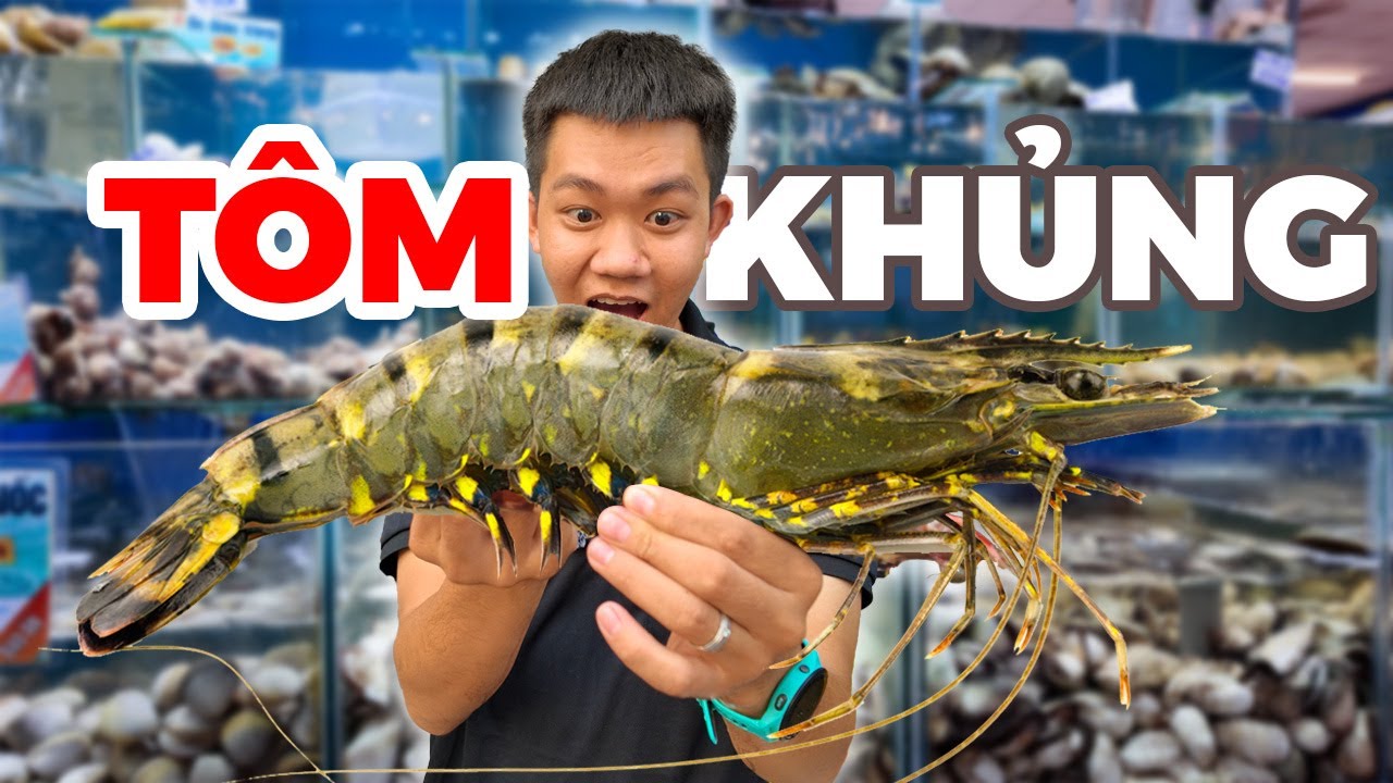 Mẹo Luộc Tôm Khổng Lồ Cực Ngon Mọi Người Cần Biết | Vựa Cua Đăng Quân