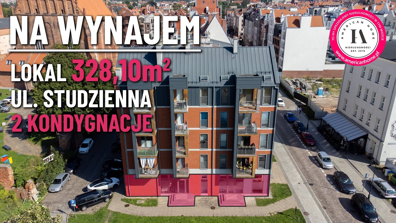 Wyjątkowy lokal usługowy na wynajem o powierzchni 328,10 m² w sercu Starego Miasta w Elblągu!