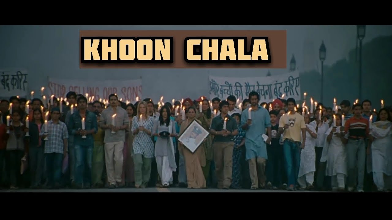 | Khoon Chala (Lyrics Video) | Rang De Basanti | A. R. Rahman | Mohit Chauhan | Prasoon Joshi |