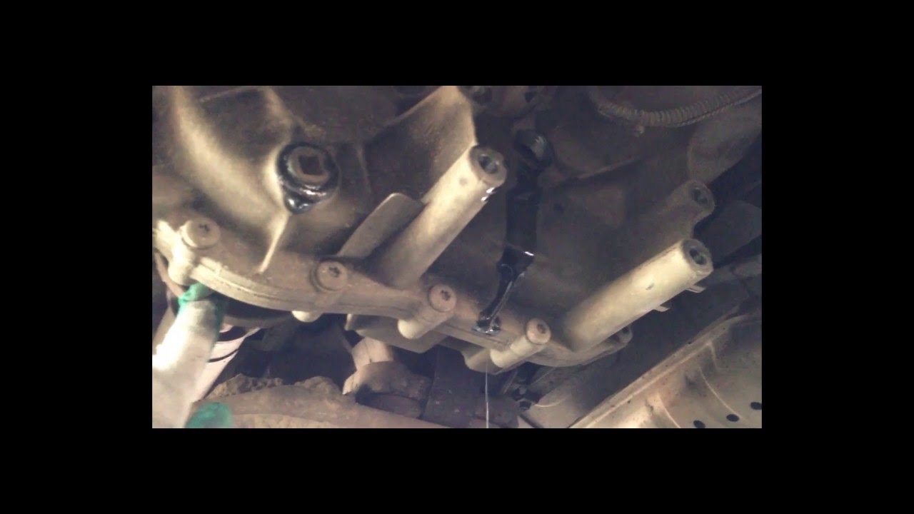 KIA Sorento Замена масла в раздатке TOD