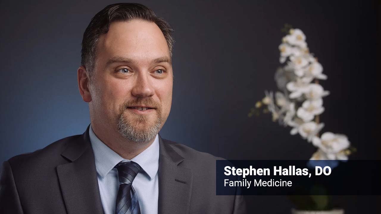 Welcome Stephen Hallas, DO