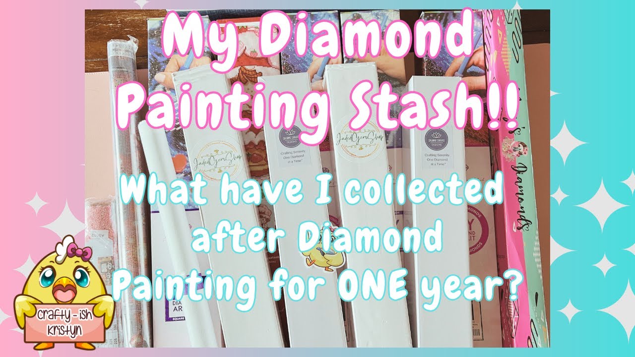 My 2024 Diamond Painting Stash!