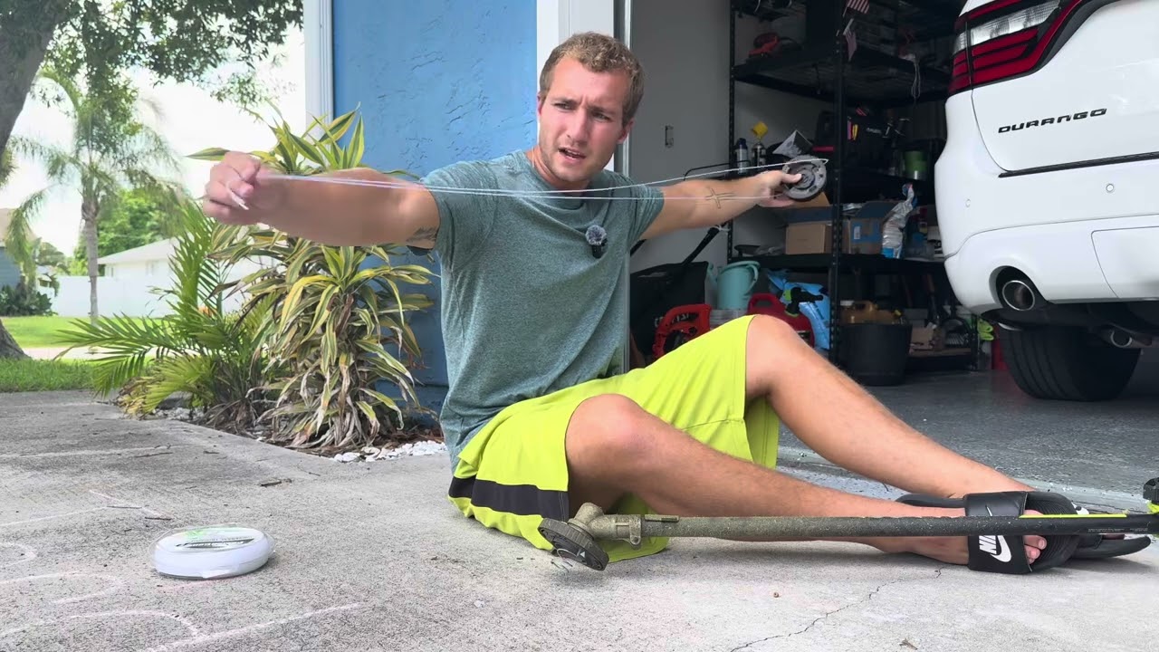 How To Change The Trimmer Line In A Ryobi Weed Wacker