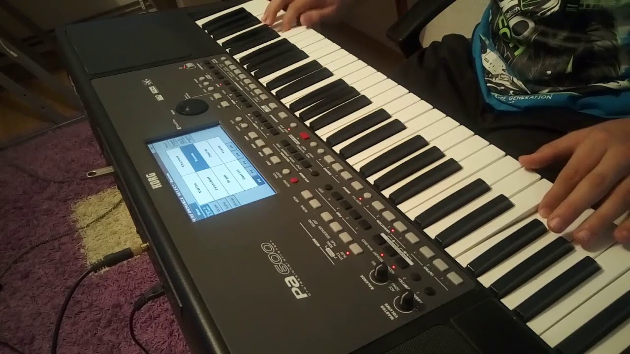 Albanski čoček-Korg pa600