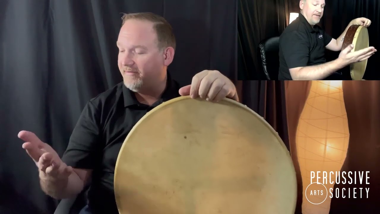 How to Play Frame Drum  - Fundamental Techniques with Tim Broscious for PAS Classroom