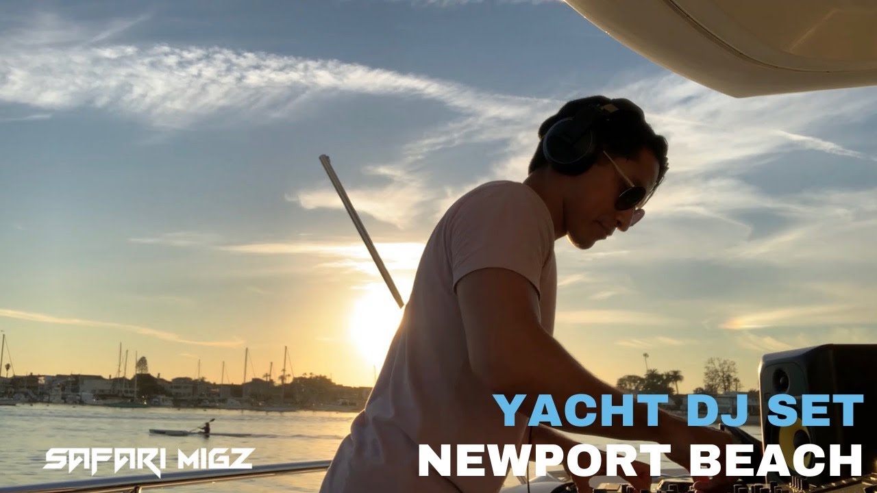 Safari Migz Yacht DJ Set live from Newport Beach | Tech House, Deep House, Future House