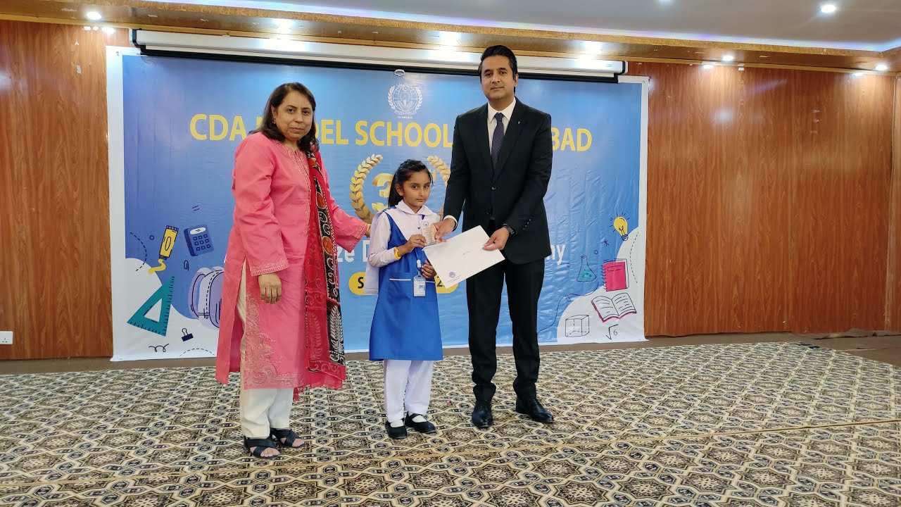ANNUAL PRIZE DISTRIBUTION CEREMONY HELD AT CDA MODEL SCHOOL