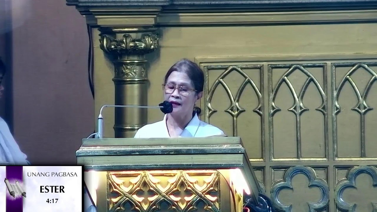 LIVE: HUWEBES SA UNANG LINGGO NG PANAHON NG KUWARESMA