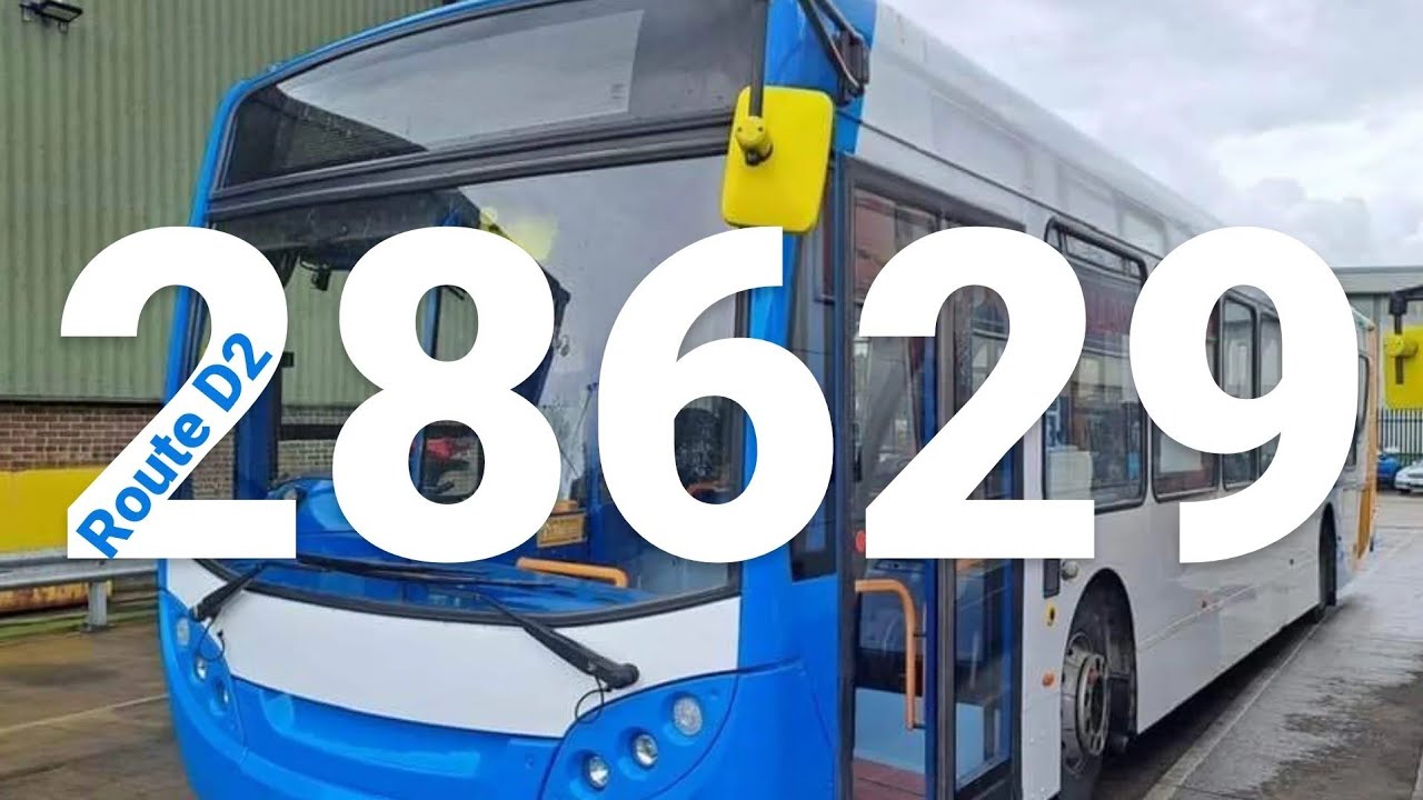 Bus 28629 stagecoach Midlands Northampton, route D2 Daventry