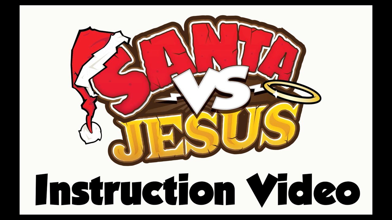 Santa VS Jesus Instruction Video - The epic card