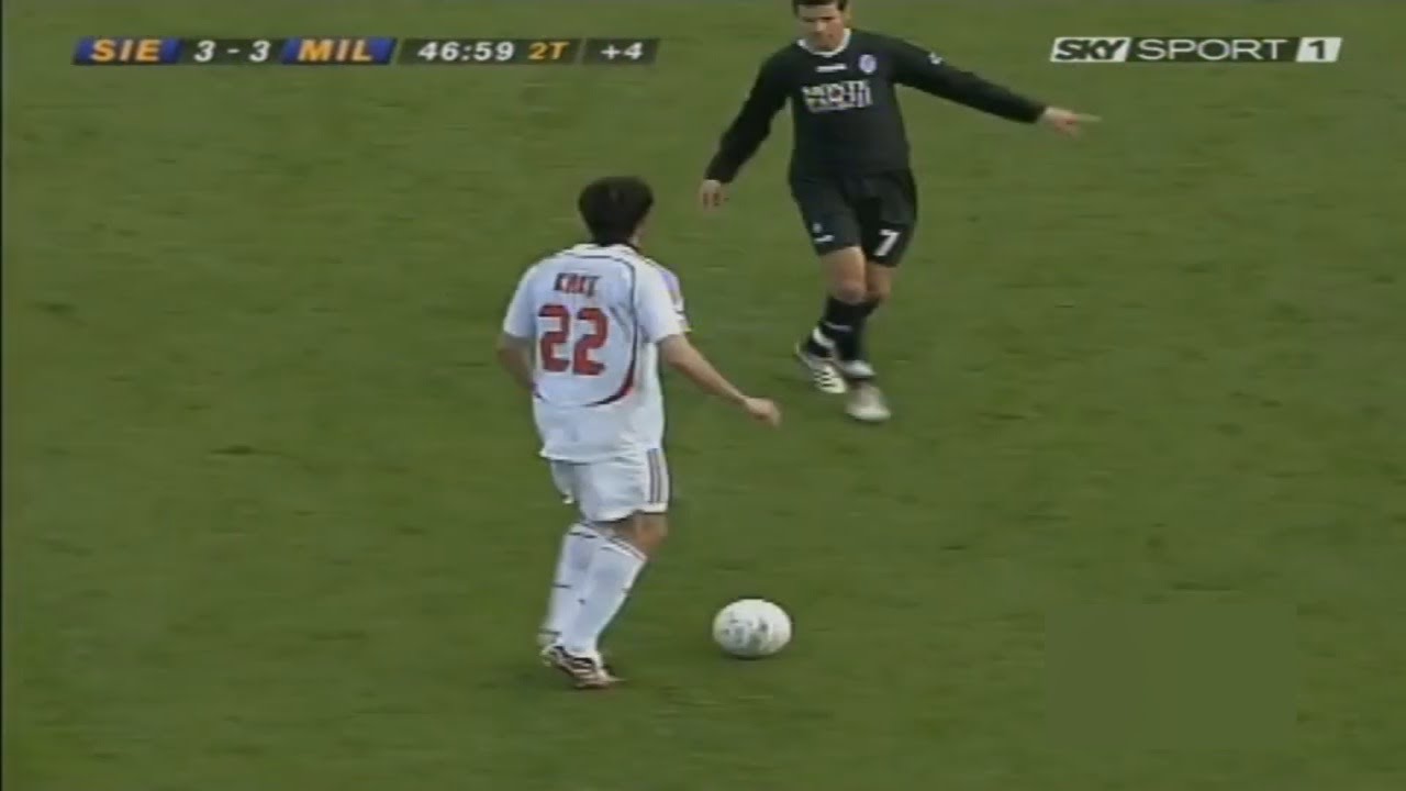 Ricardo Kaká vs Siena #SerieA 2006/07 Away HD by Alex