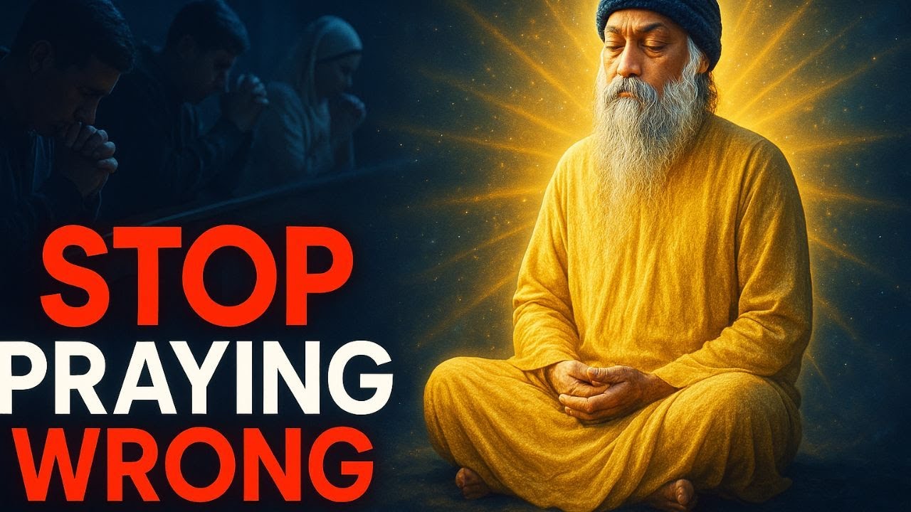 STOP Praying Like This | OSHO's Warning About Meditation vs. Prayer 