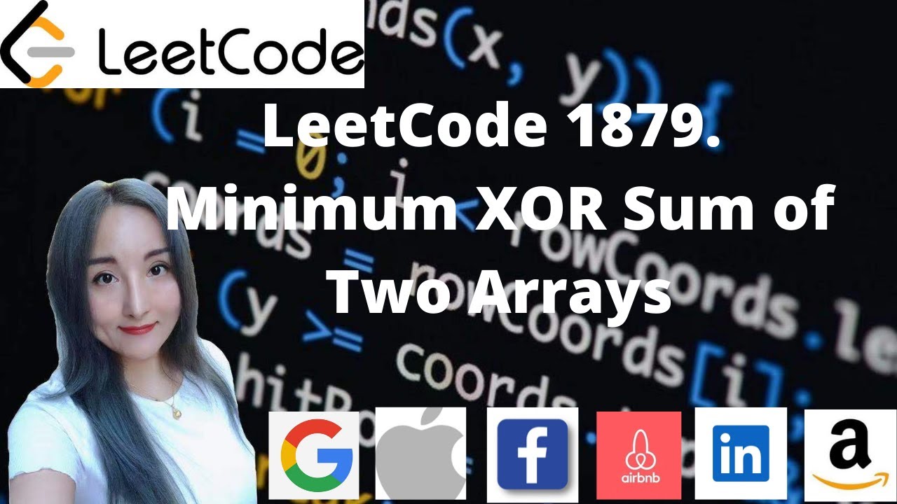 LeetCode 1879. Minimum XOR Sum of Two Arrays