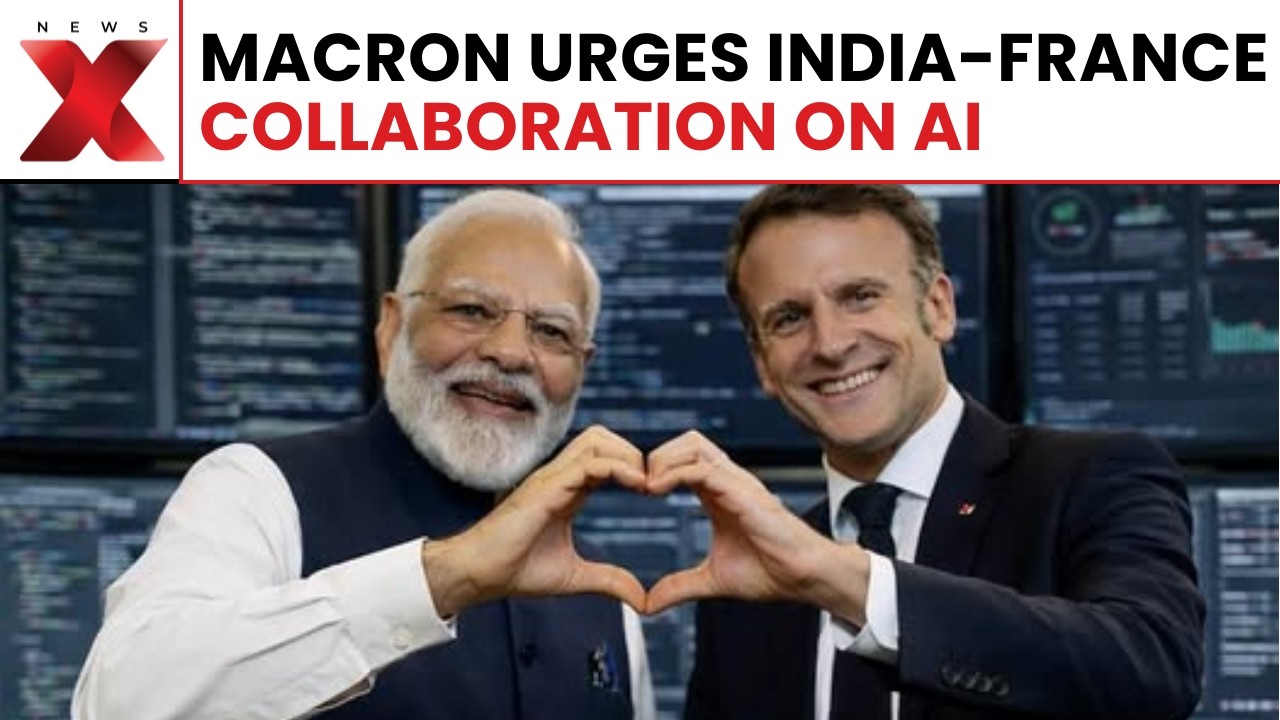 Macron Urges India-France Collaboration on AI at India AI Impact Summit 2026