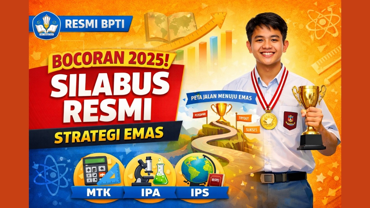 BOCORAN RESMI! Strategi Juara OSN SD 2025 Berdasarkan Silabus Terbaru