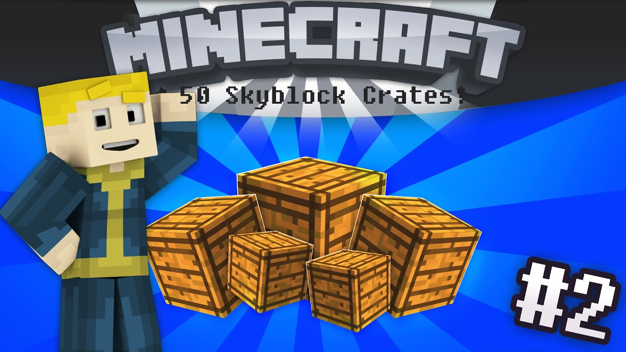 Minecraft Skyblock Crate Opening #2: 