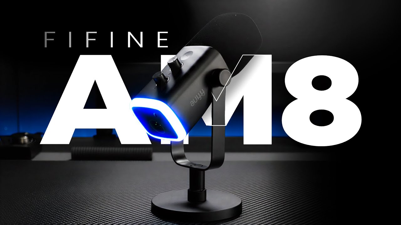MELHOR MICROFONE CUSTO BENEFÍCIO PARA 2026 - Fifine AM8 (Unboxing/Review)