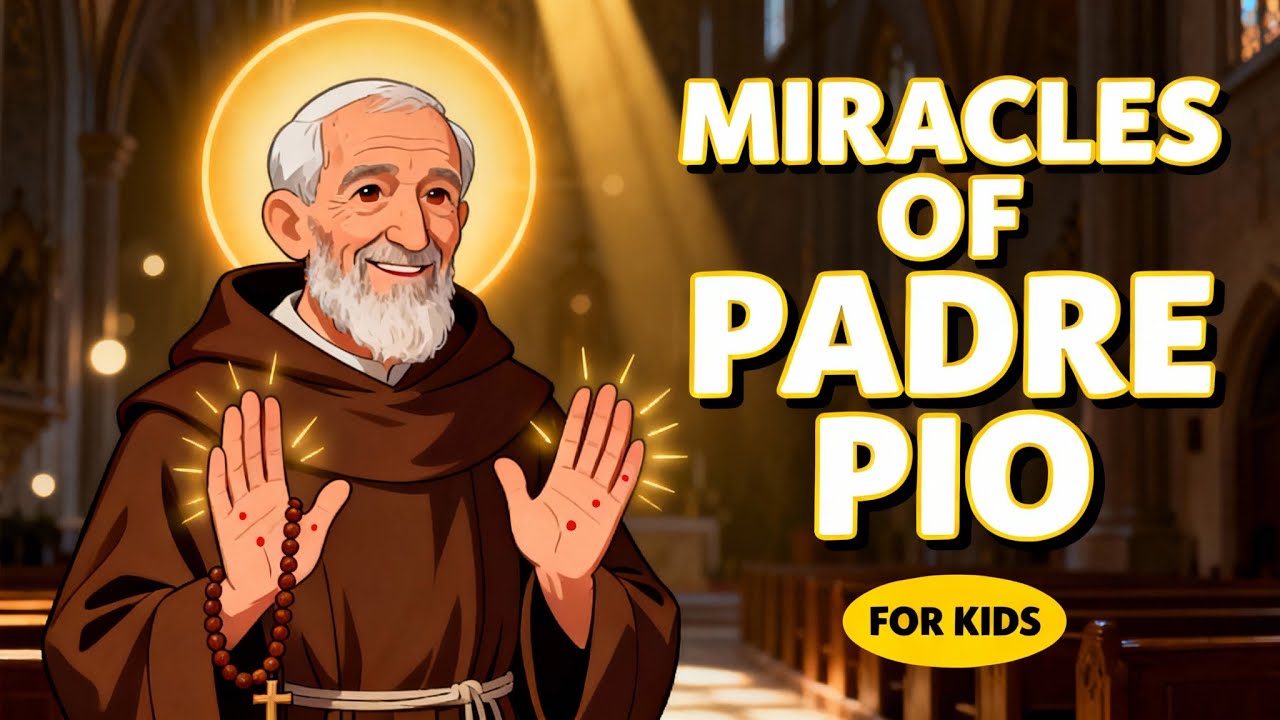 He Carried Jesus’ Wounds — Padre Pio for Kids | Miracles, Mercy & Hope