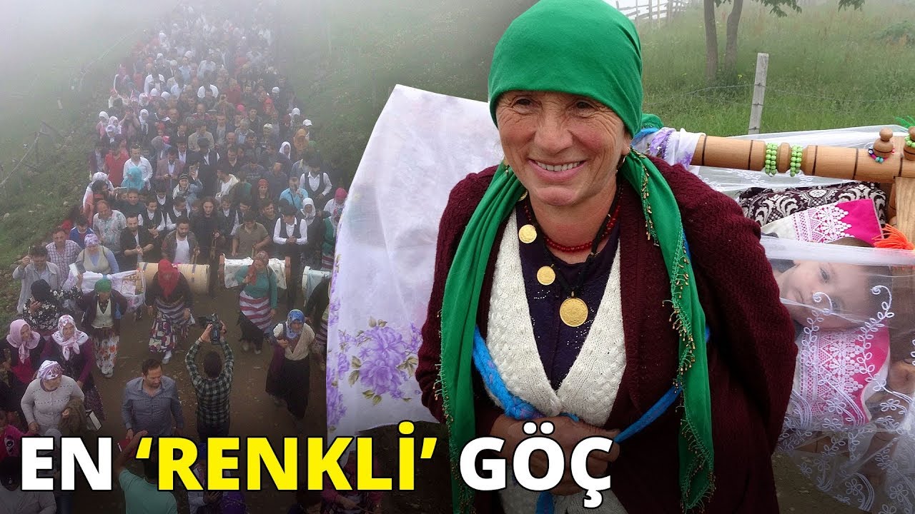 Doğu Karadeniz'de yeşile bürünen yaylalara göç devam ediyor
