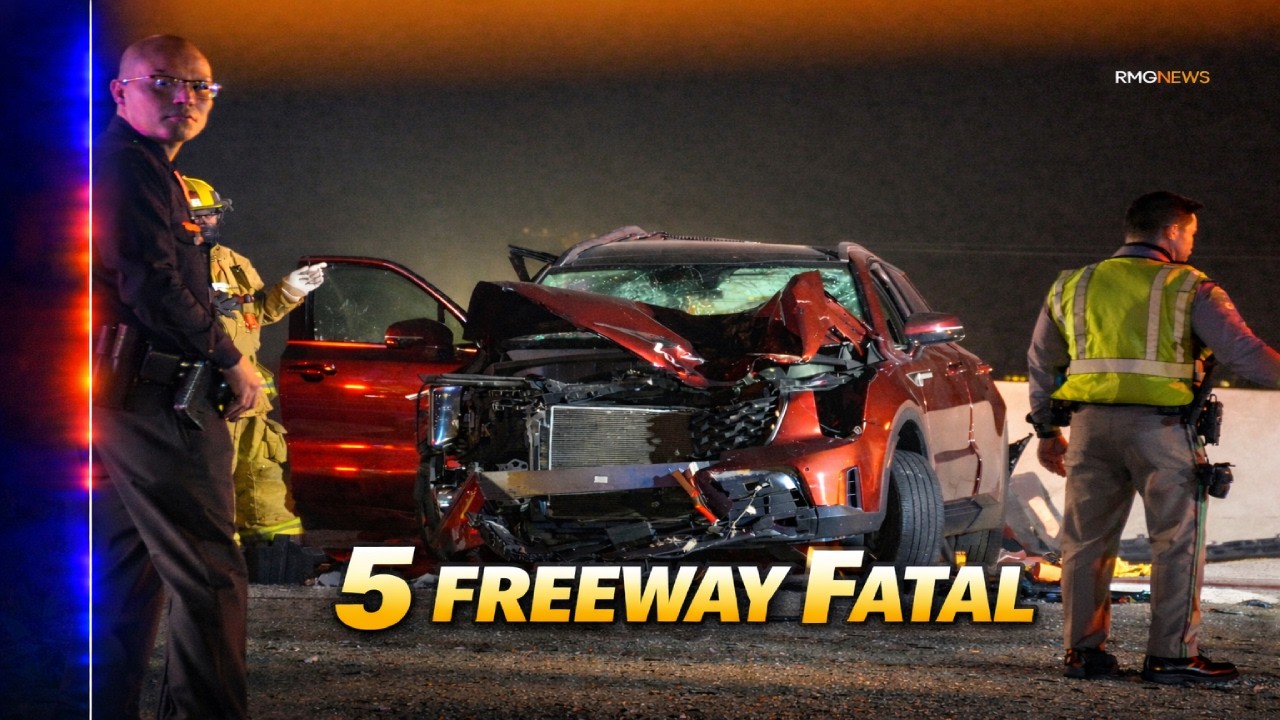 Sun Valley: Pedestrian Killed, Five Injured in Multi-Vehicle Crash on 5 Freeway.
